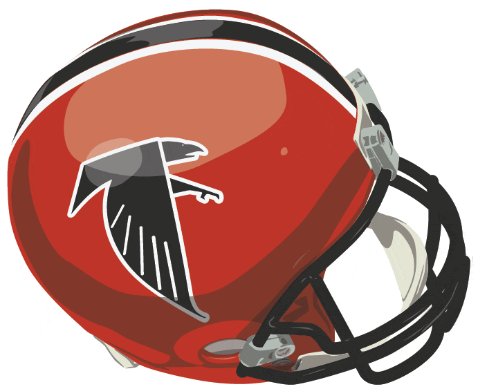 Atlanta Falcons 1984-1989 Helmet logo iron on transfers for clothing